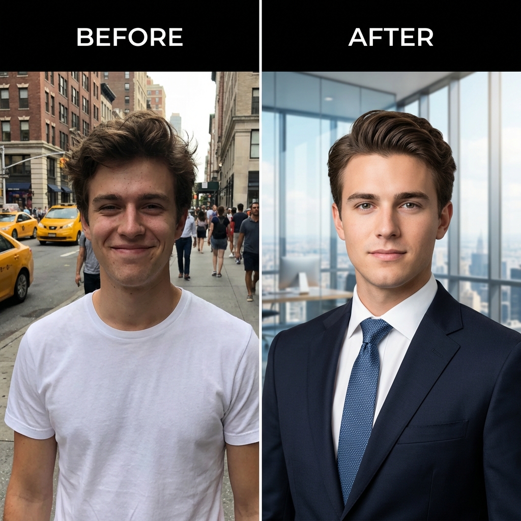 Professional headshot demo