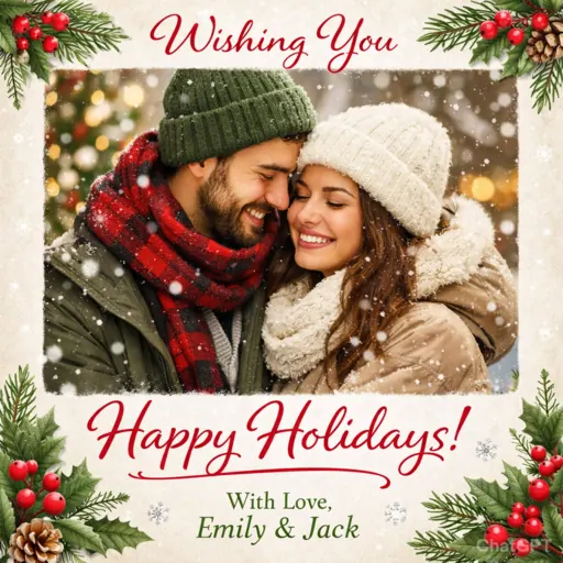 Create a holiday card